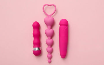 Indoor Sex Toys featuring pink silicone vibrators for enhancing intimacy and pleasure at home.