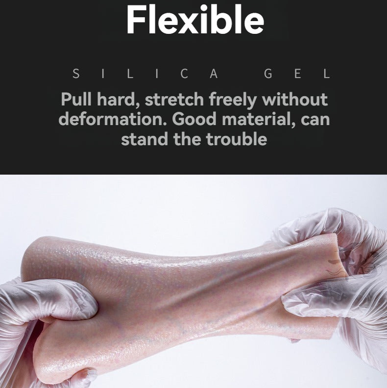  Flexible—it retains its shape even when twisted freely-Realistic Pocket Pussy Masturbator