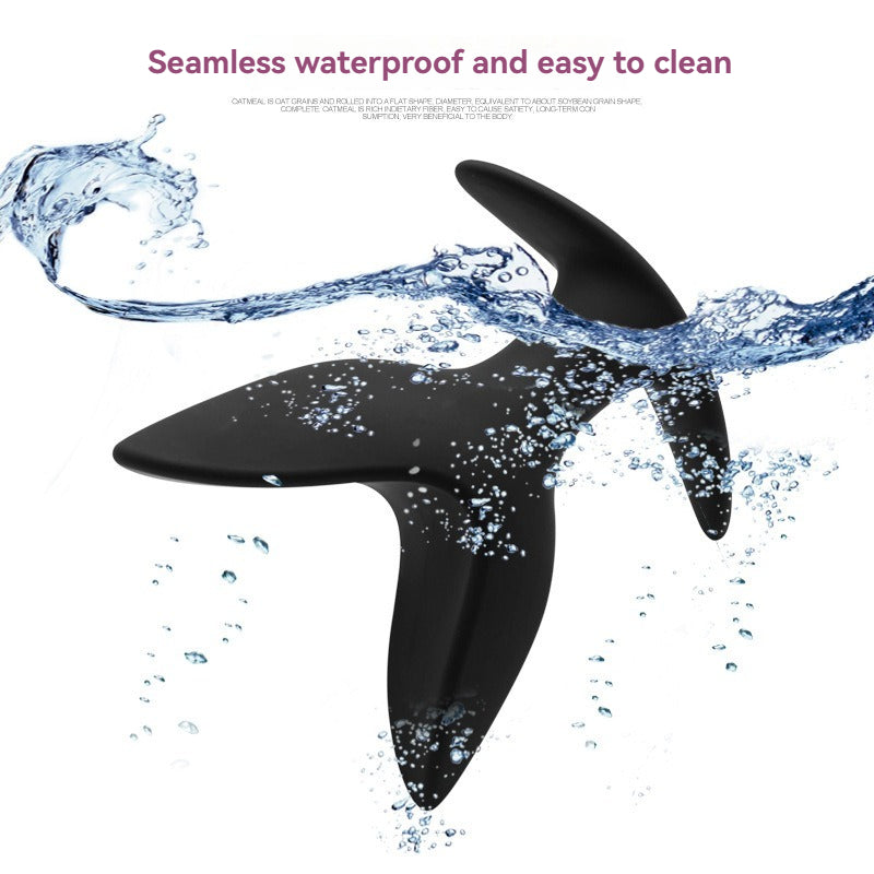 V-Shaped Expanding Silicone Anal Plug — Anal Stimulation