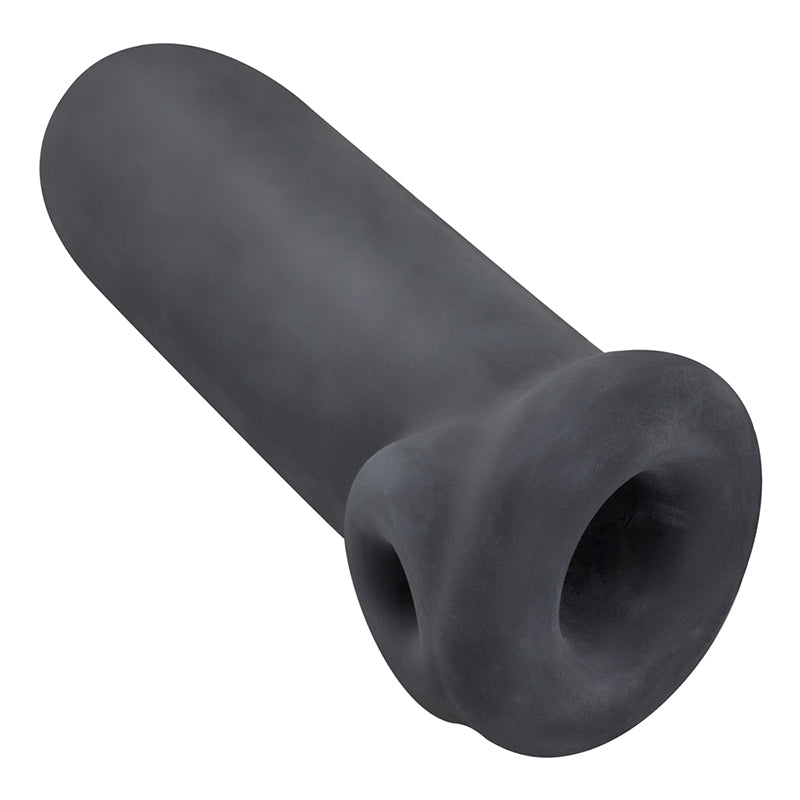 Bottom View of Black Sleeve-Penis Sleeve Extender