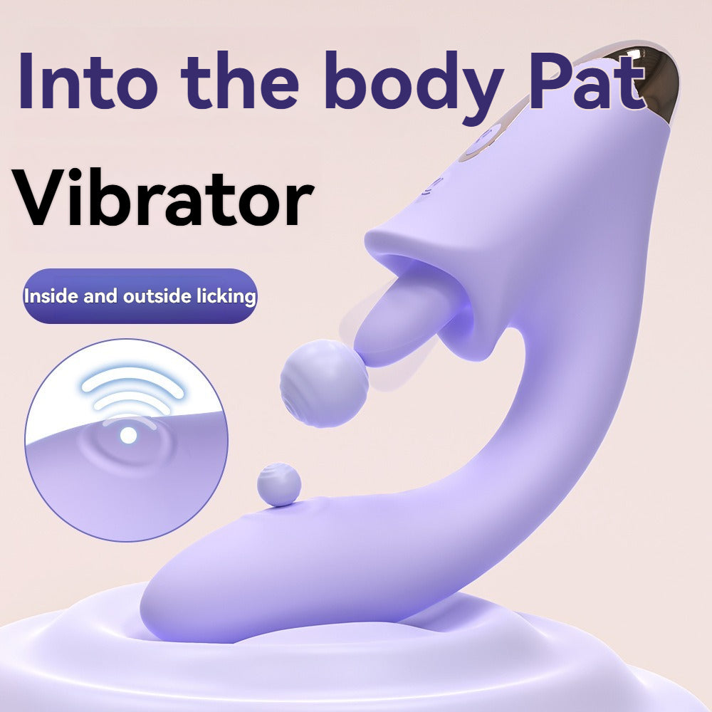 G-Spot Pleasure Wearable: Licking, Tapping & Vibrating Personal Massager for Women