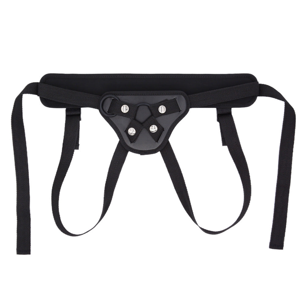Adjustable lumbar support belt featuring adjustable straps and detachable O-rings for customized support.
