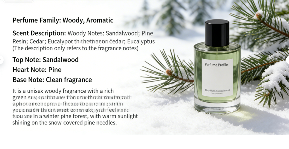 Aromatherapy Massage Candle for sex with woody and aromatic scent profile, featuring sandalwood and pine notes.