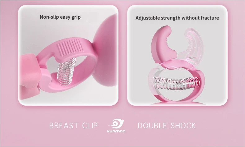 Teasing Kit - Vibrating Nipple Clamps -Adjustable, strong and unbreakable