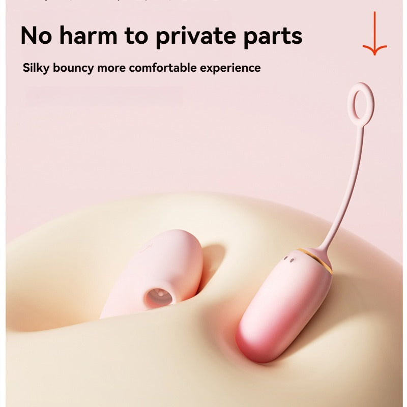 Wearable vibrator: APP remote control, sucking and licking vibration massager