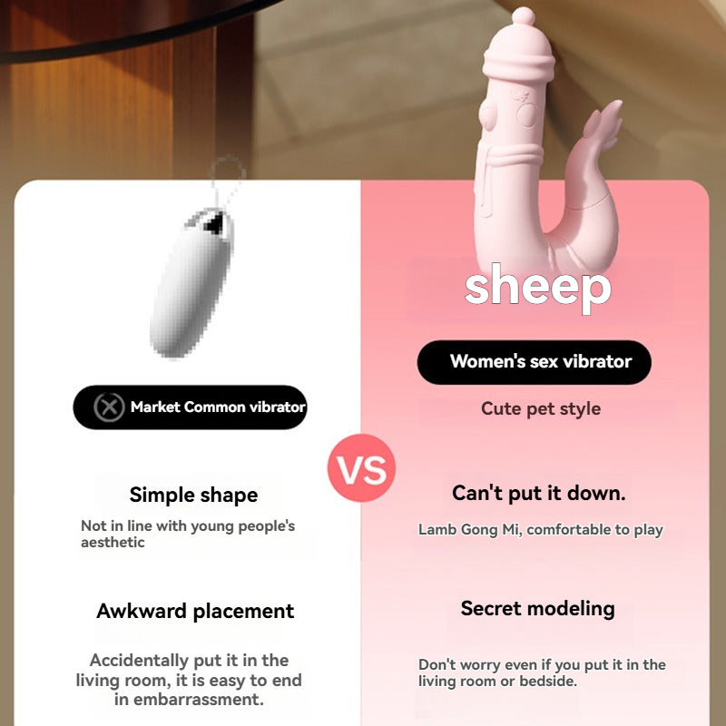 Sheep-shaped vibrator-Comparison with other products