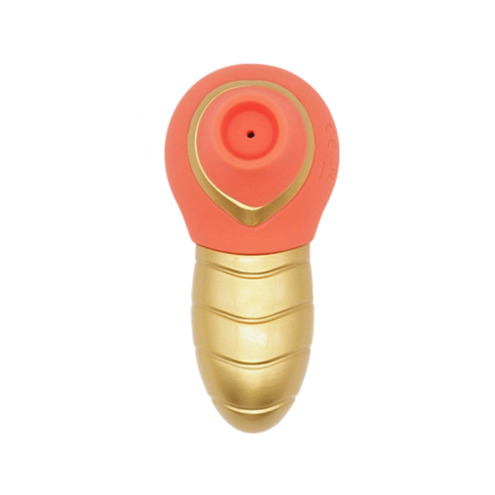 Suction vibrator: Portable and quiet for travel.
