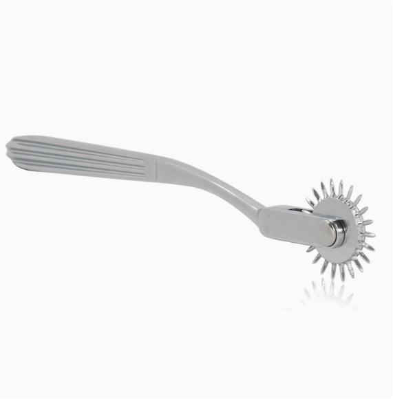 Sensory Stimulation Roller – Teasing Skin Toy for Foreplay, Metal Adult Wheel
