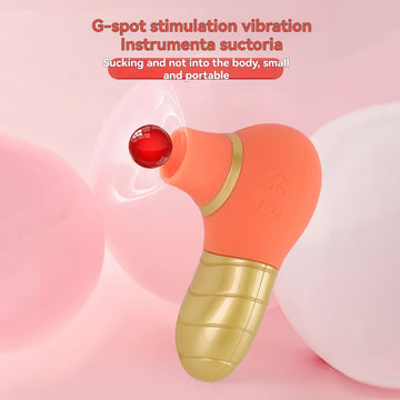 Sex toys do not enter the body, jumping eggs, clitoris vibration, sucking, dual effect portable, silent female sex toys