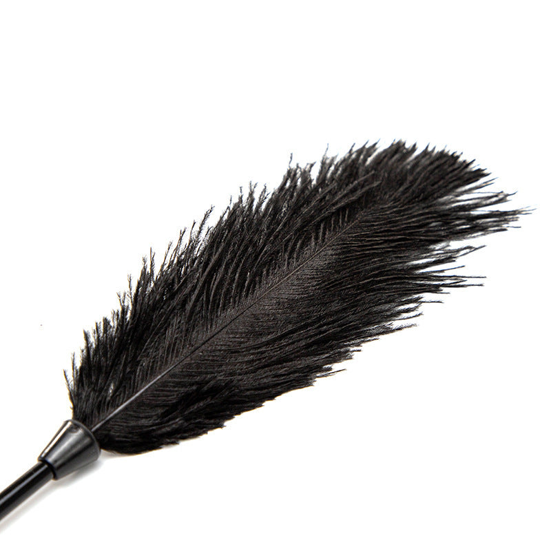Fun Ostrich Feather Tickler-Close-up details