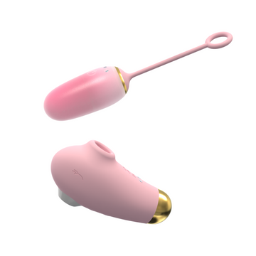Wearable vibrator: APP remote control, sucking and licking vibration massager