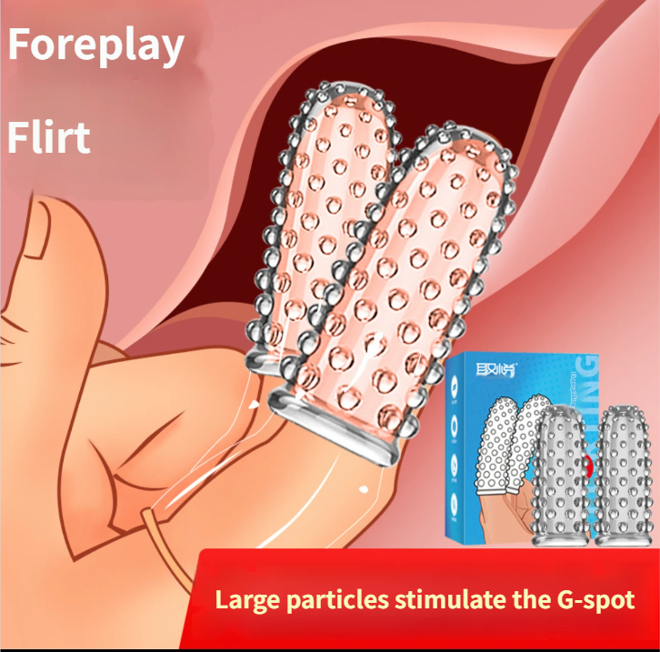 Multifunctional Pleasure Finger Sleeve: For Couples,SM, Stimulation