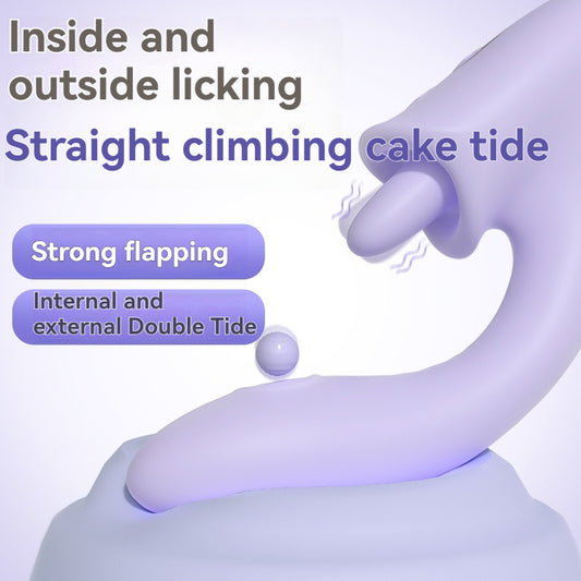 G-Spot Pleasure Wearable: Licking, Tapping & Vibrating Personal Massager for Women