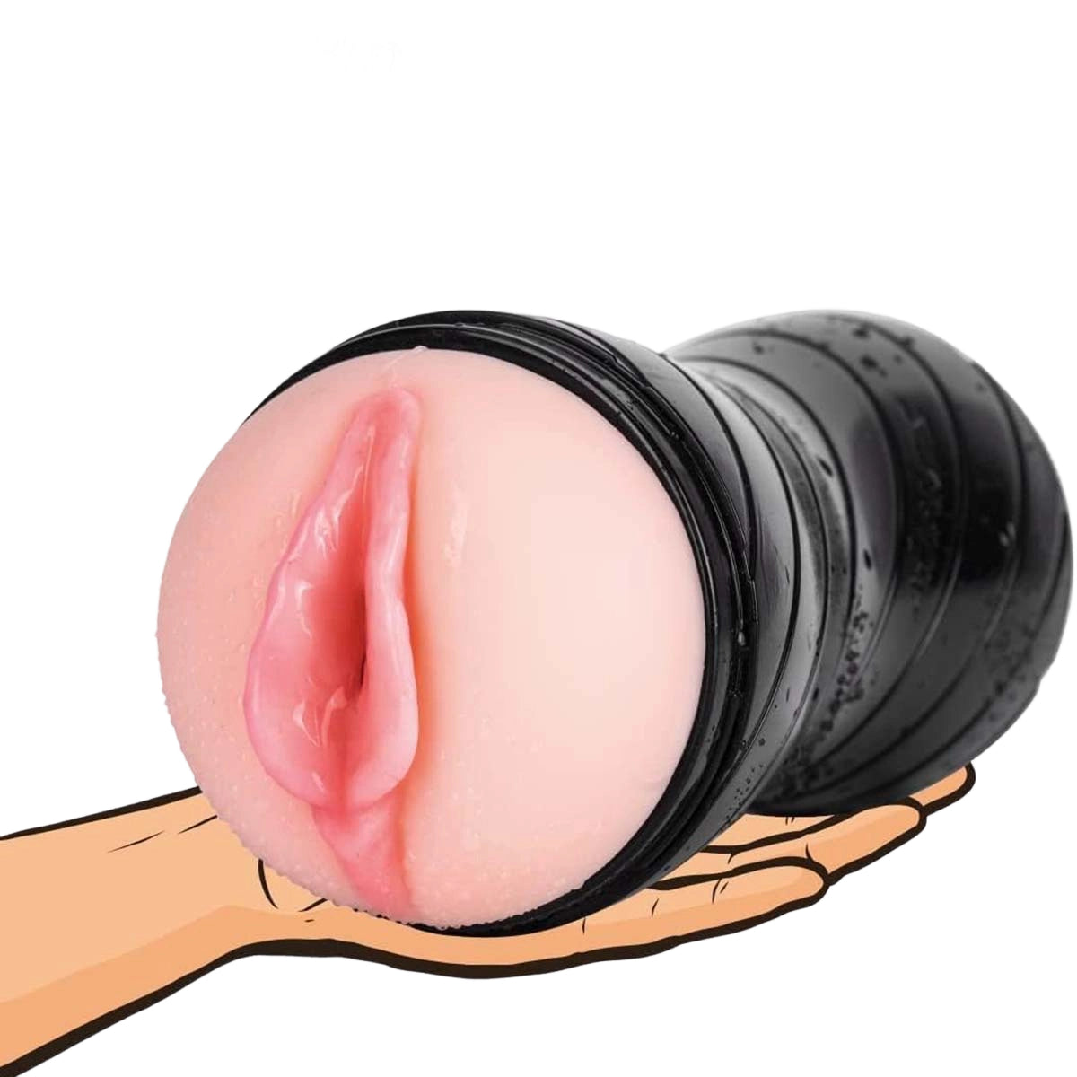 Double-Ended Pocket Pussy Stimulator product display