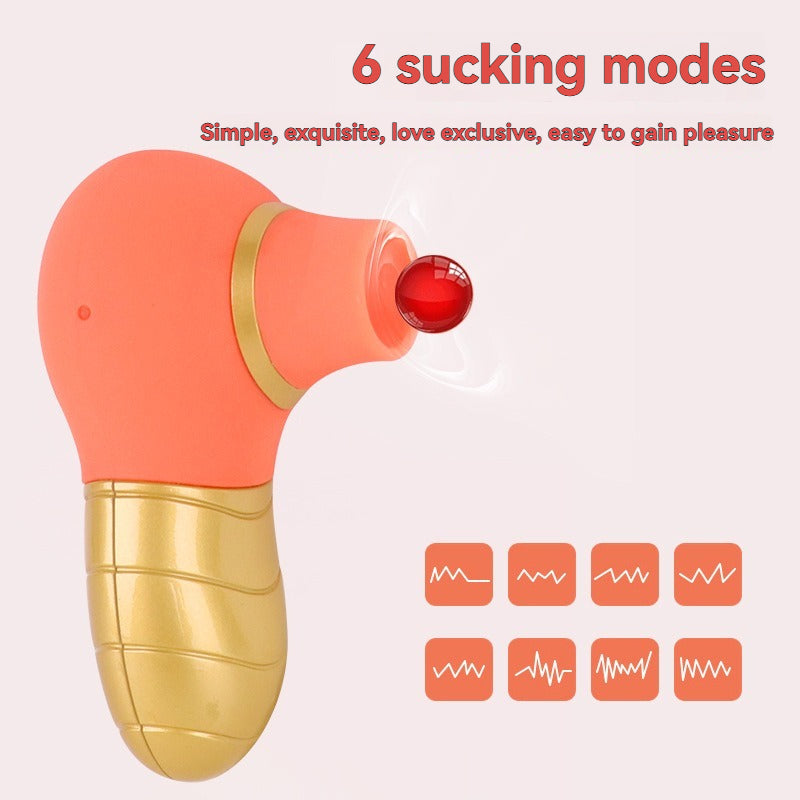 Sex toys do not enter the body, jumping eggs, clitoris vibration, sucking, dual effect portable, silent female sex toys