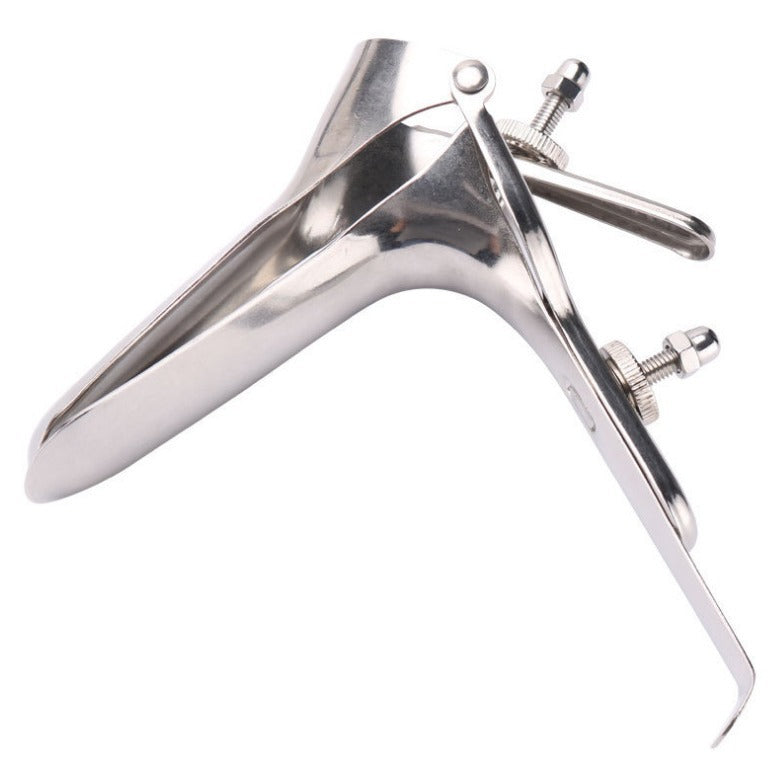 Stainless Steel Vaginal Speculum-left side view