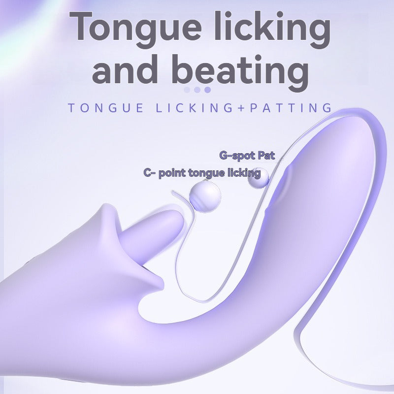 G-Spot Pleasure Wearable: Licking, Tapping & Vibrating Personal Massager for Women