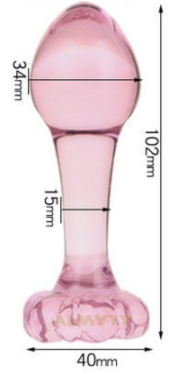 Mini Anal Plug  Product Dimensions