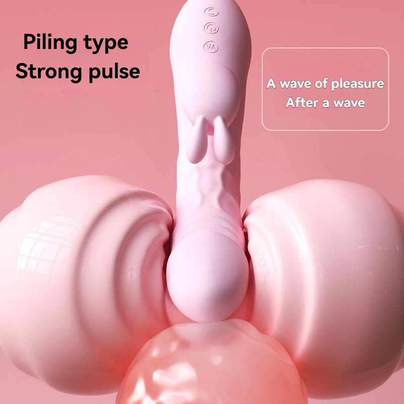 Thrusting Rabbit Vibrator dual stimulation