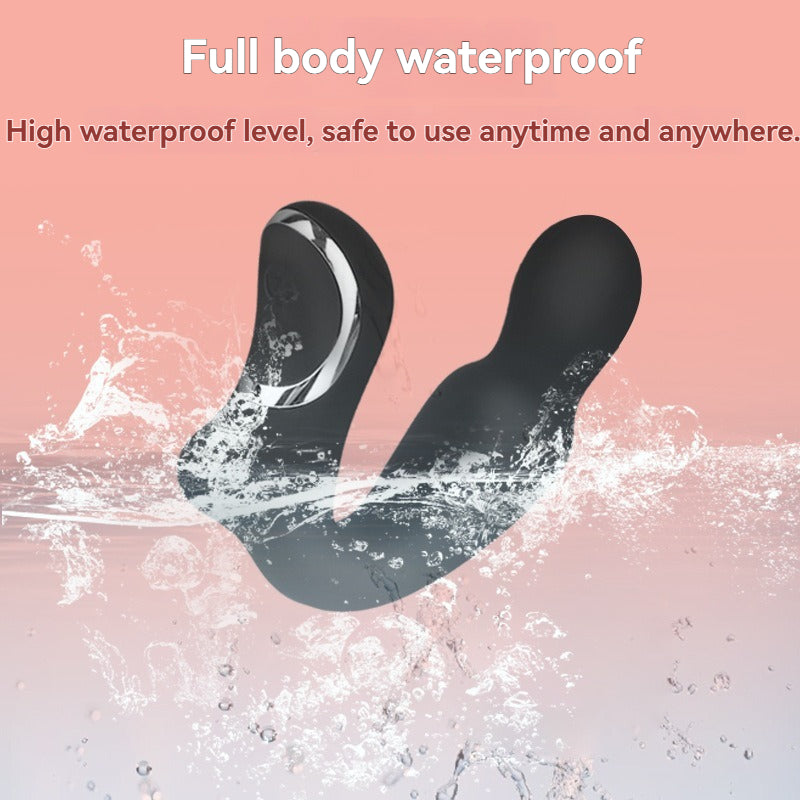 Male prostate massager, male vibrating anal plug, high-quality silicone anal plug masturbator, adult sex toy