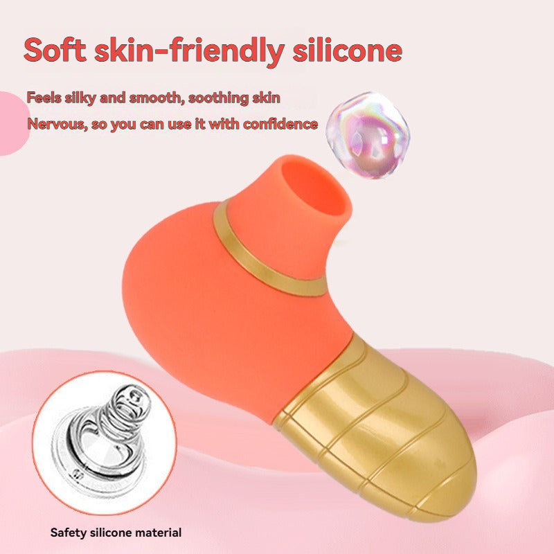 Sex toys do not enter the body, jumping eggs, clitoris vibration, sucking, dual effect portable, silent female sex toys