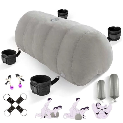 Heart Shaped Inflatable Sex Pillow:product display