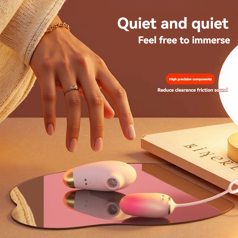 Wearable vibrator: APP remote control, sucking and licking vibration massager