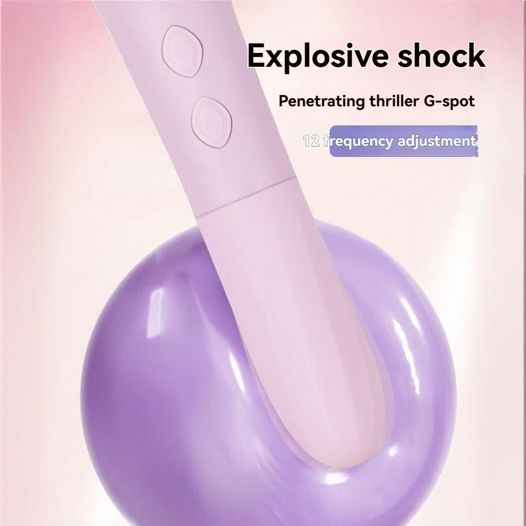 High-frequency strong vibration vibrator for both men and women, AV vibrator, clitoral vibrator, adult product, high-frequency vibration vibrator