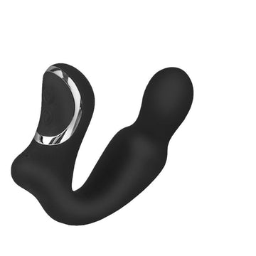 Male prostate massager, male vibrating anal plug, high-quality silicone anal plug masturbator, adult sex toy