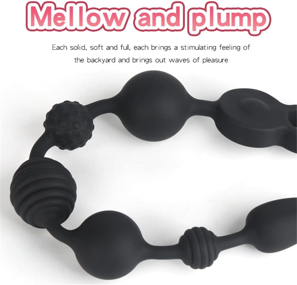 Vibrating Anal Beads-Product Details Display