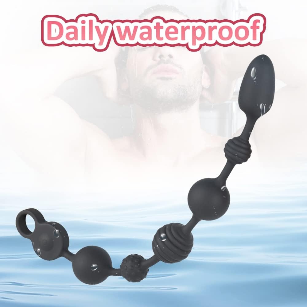 Vibrating Anal Beads-Product Details Display