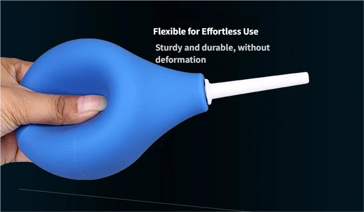 Anal Rinse Bulb – Enema Cleaning Tool for Men & Women, Portable Anal Washer