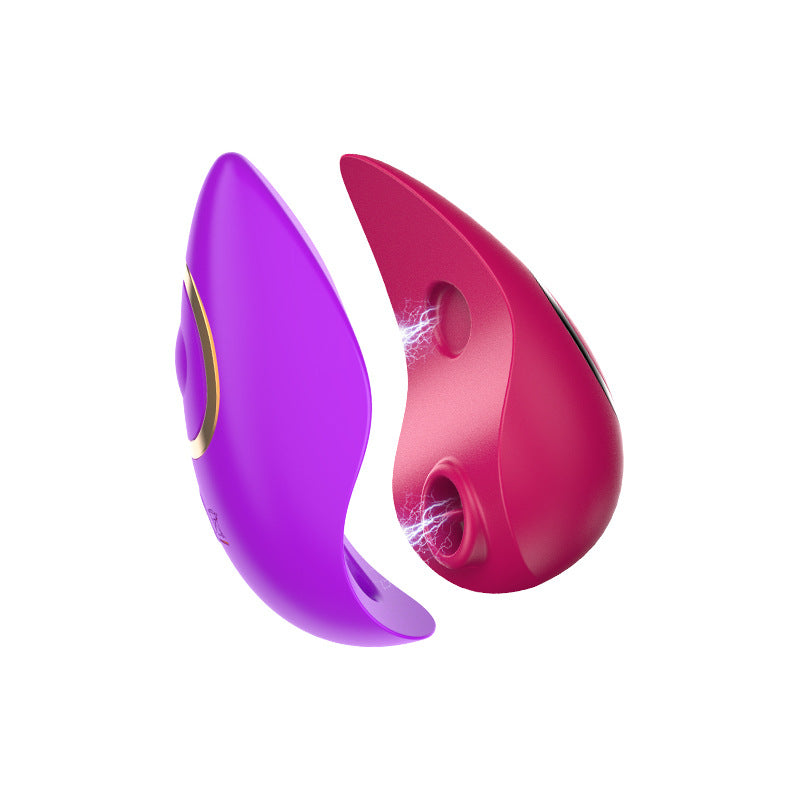 Wireless Flirting Super Vibration Jumping Egg - Vibration Sucking Tongue Licking Multi functional clitoral Stimulator