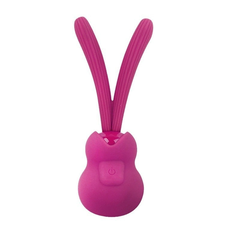 Bird-shaped vibrator with long silicone tongue for intense stimulation and playful design.