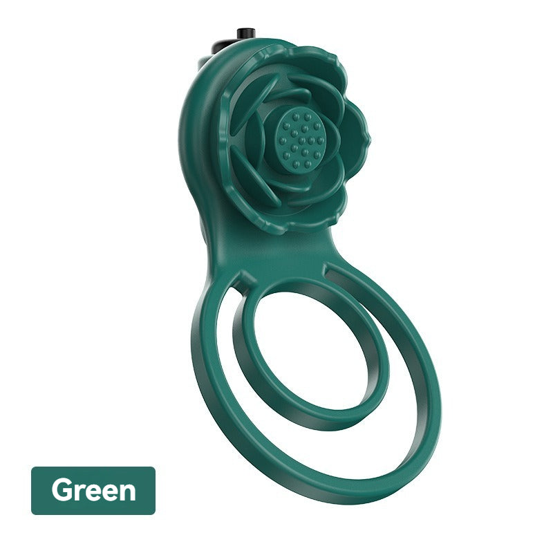 Anti-ejaculation locking and sperm-retaining ring for male penis exerciser, with optional vibration function, suitable for both men and women, delaying ring, waterproof silicone material for enhanced pleasure