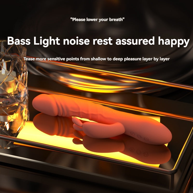 Thrusting Rabbit Vibrator with Heating fuction