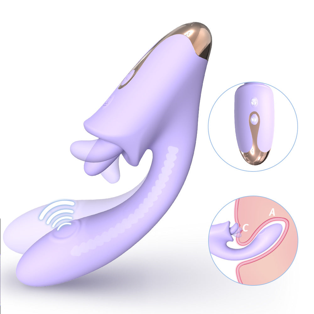 Rabbit vibrator: Stimulates the G-spot, silent and waterproof.