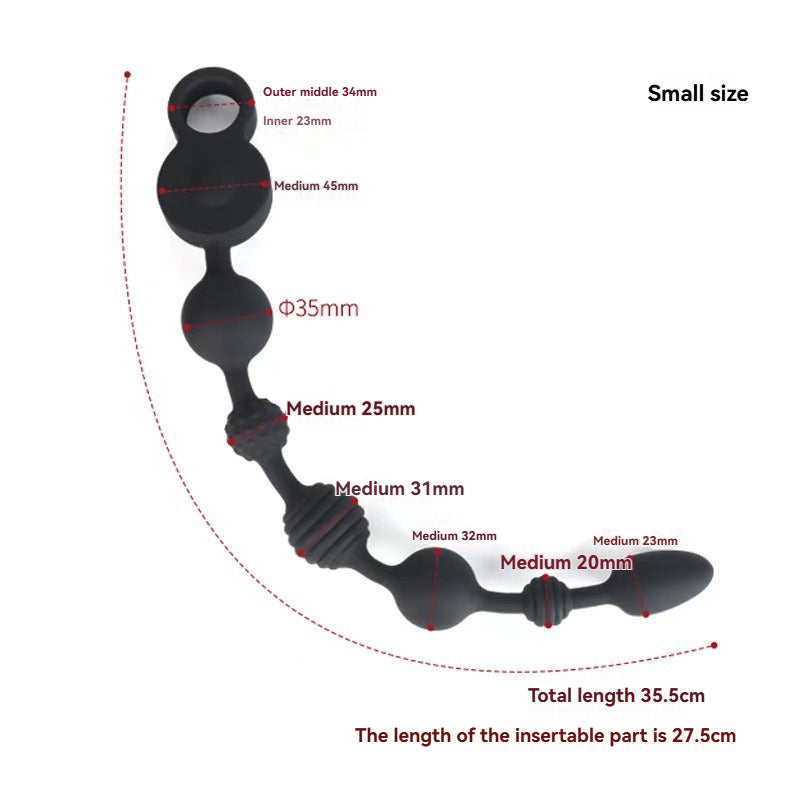 Vibrating Anal Beads-Small Planet Beads 