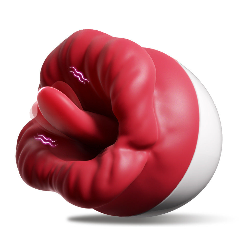  Red Lips Vibrator product display