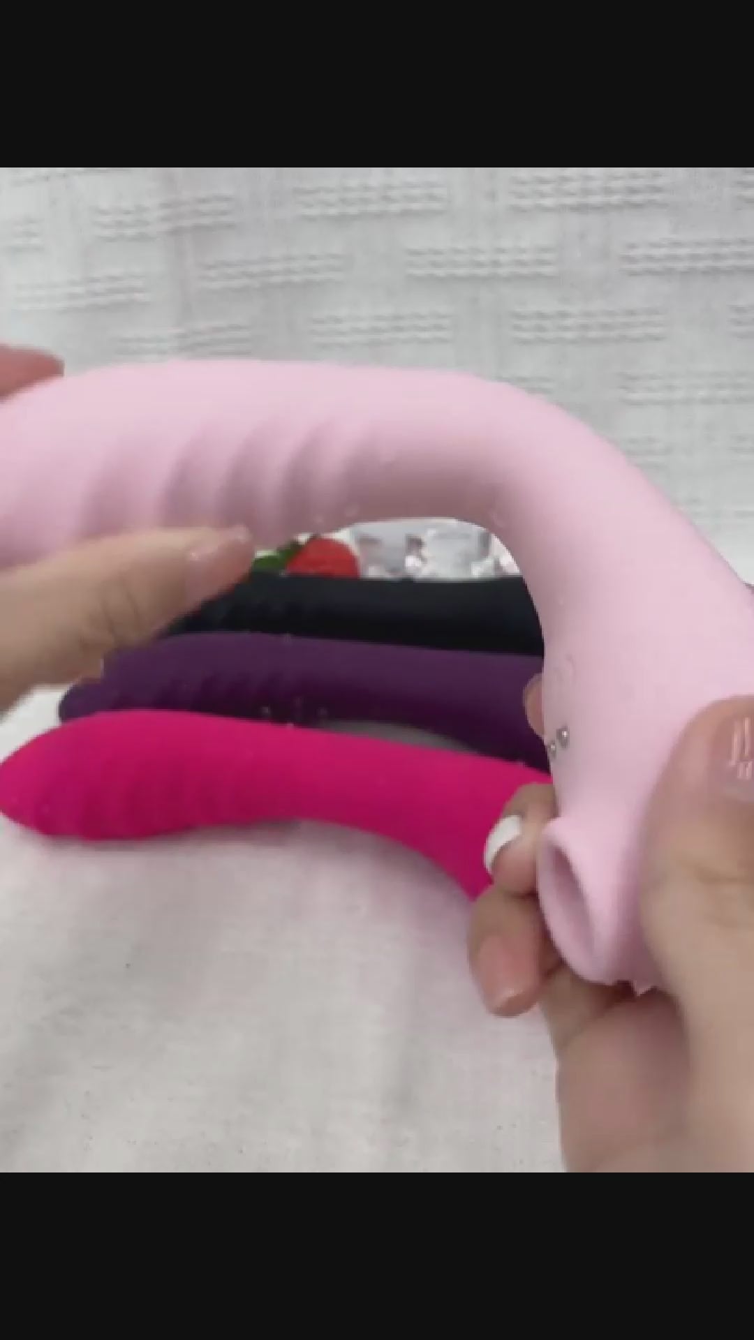 Sucking Vibrator - Dual-Motor Heated Massage Wand