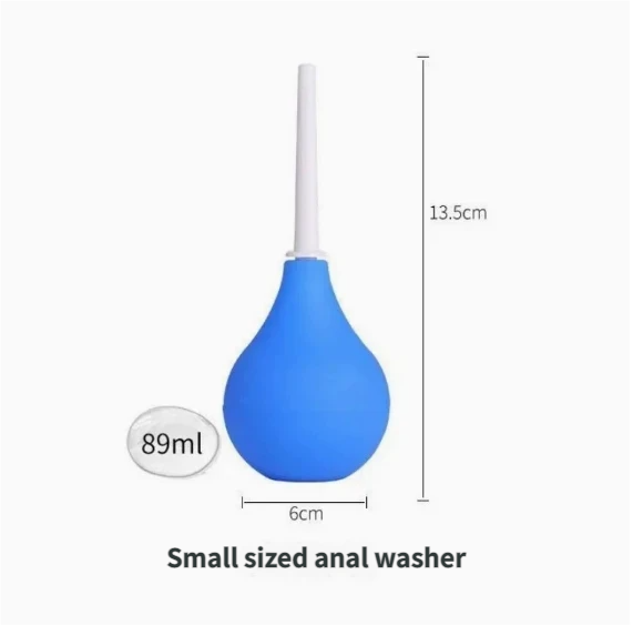 Anal Rinse Bulb – Enema Cleaning Tool for Men & Women, Portable Anal Washer