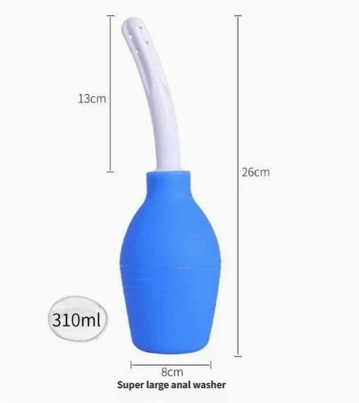 Anal Rinse Bulb – Enema Cleaning Tool for Men & Women, Portable Anal Washer