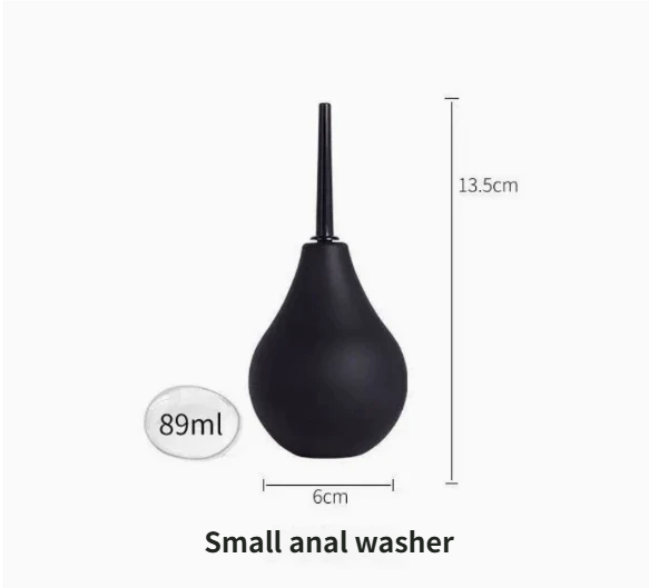 Anal Rinse Bulb – Enema Cleaning Tool for Men & Women, Portable Anal Washer